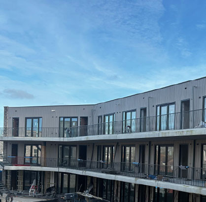 Vezelcement gevelbekleding